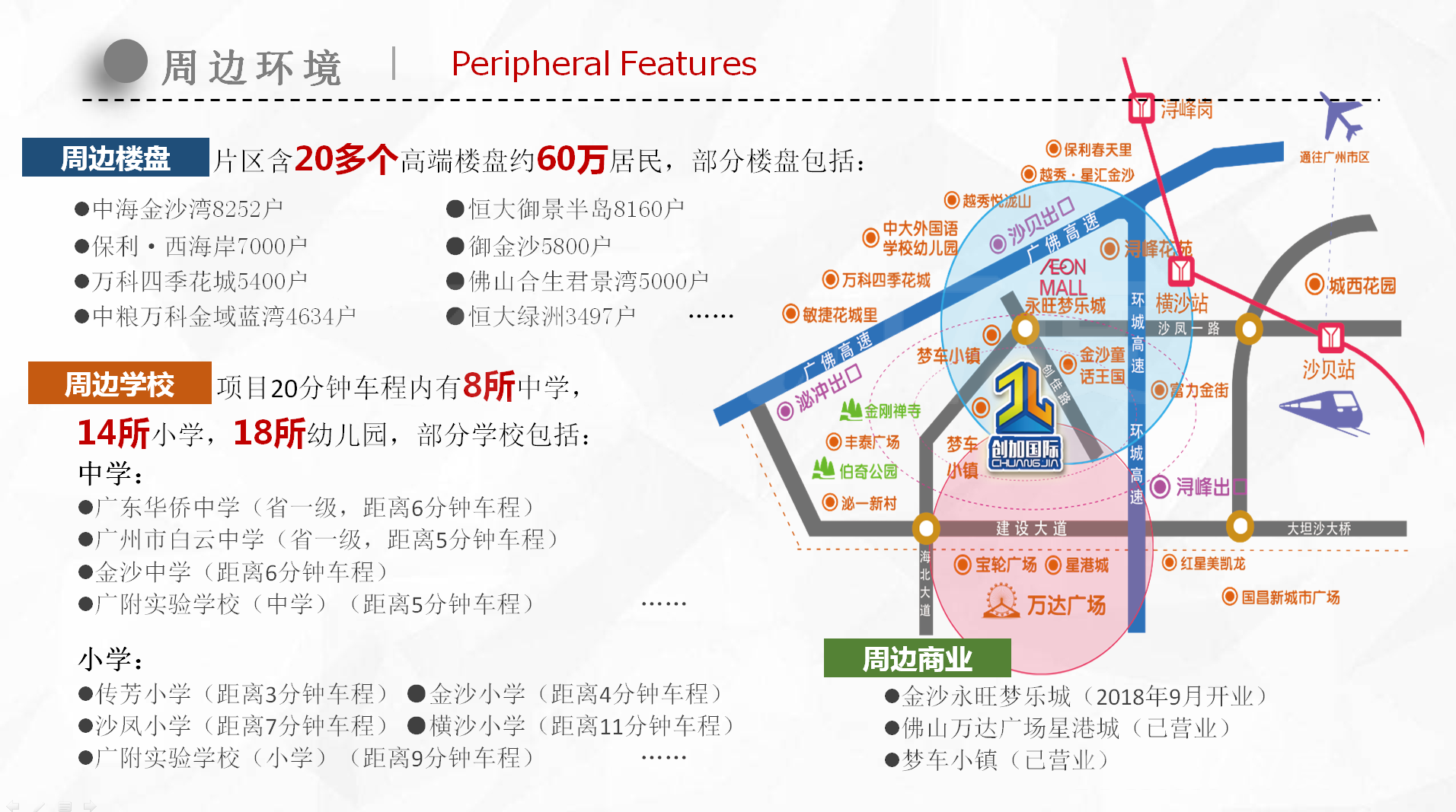 创加国际教育城(金沙洲街道创佳路4-6号)