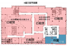 标准写字楼100-8000可租赁办公
