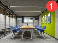 设备齐全广州天河会议室出租，100元/时起