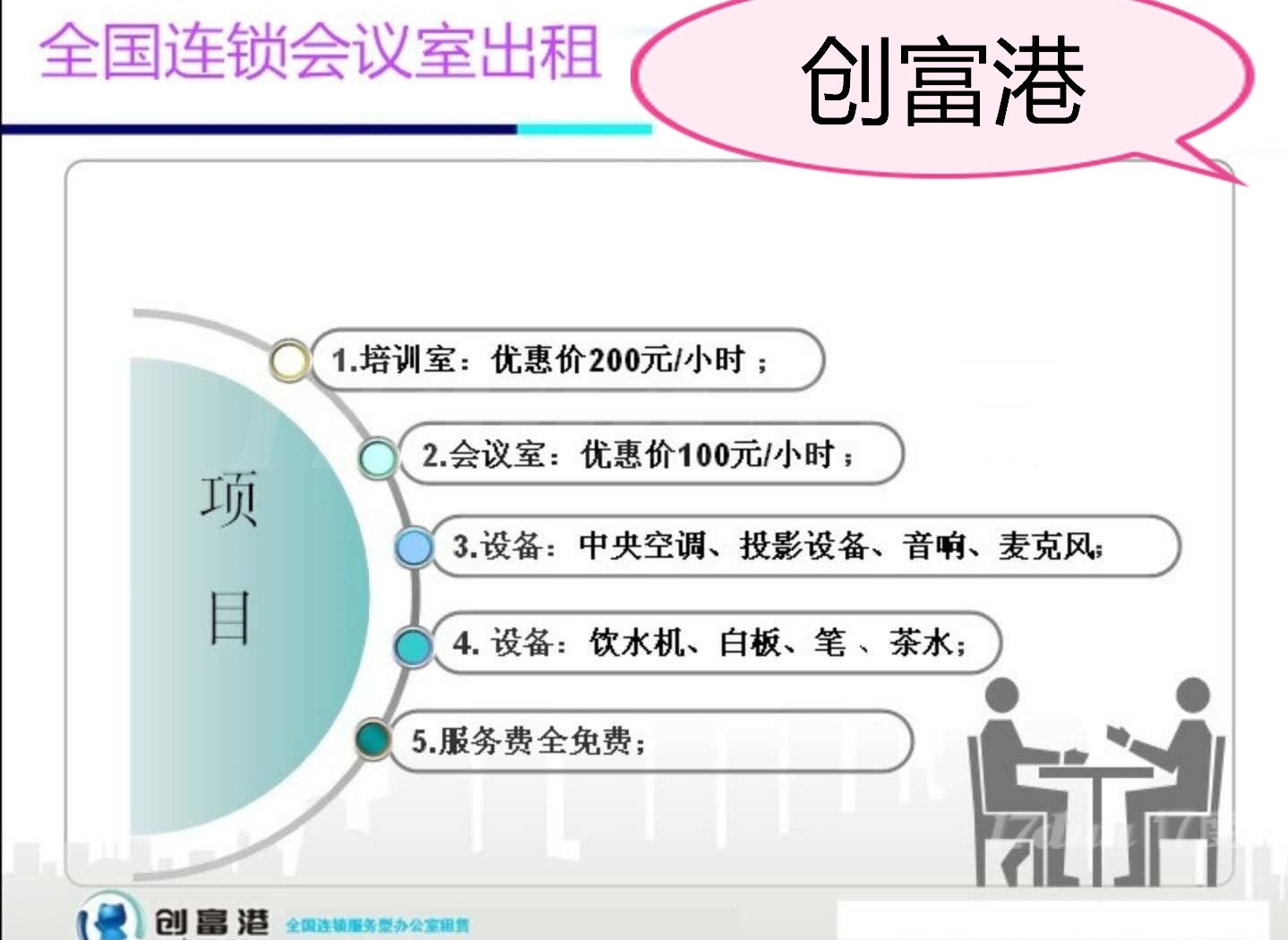 南山【办公卡座】【会议室100元/月】出租