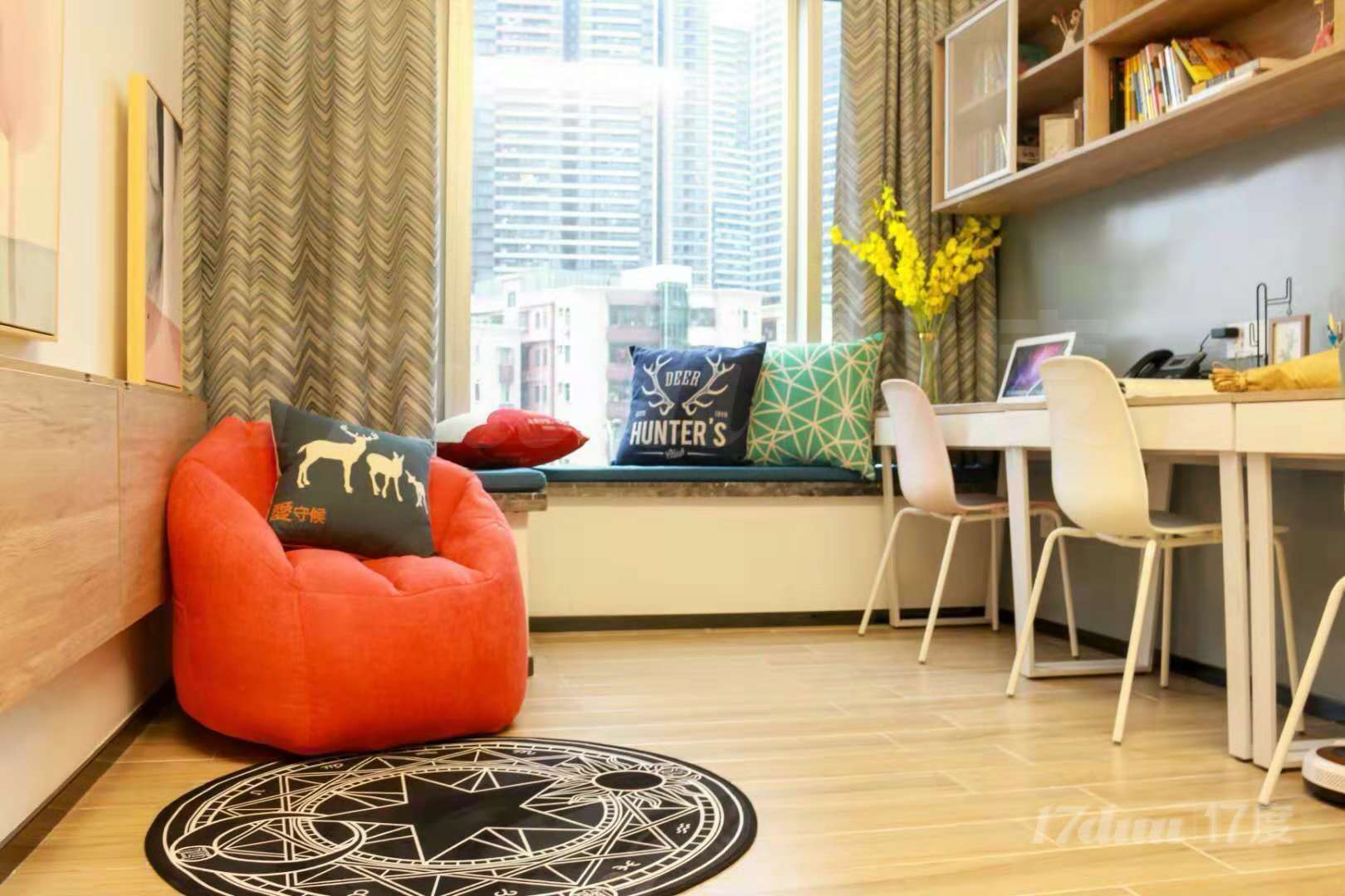 物业招租！罗湖商住两用公寓办公室卡位出租配红本，可注册挂靠