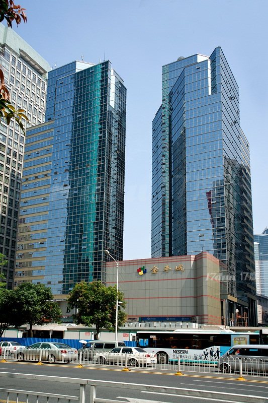 深圳罗湖写字楼出租·金丰城罗湖商业圈办公室出租,出红本凭证,注册