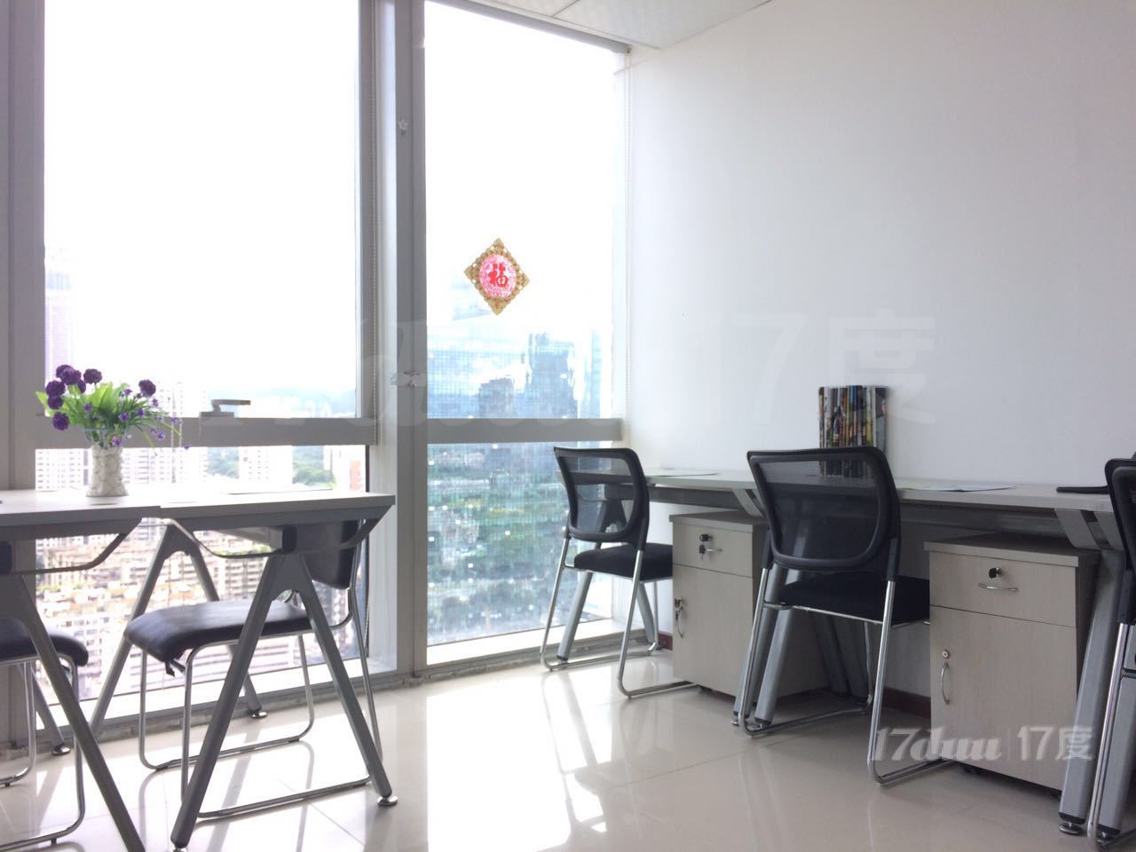 岗厦中心区全包型【精装修办公室出租】费用全包