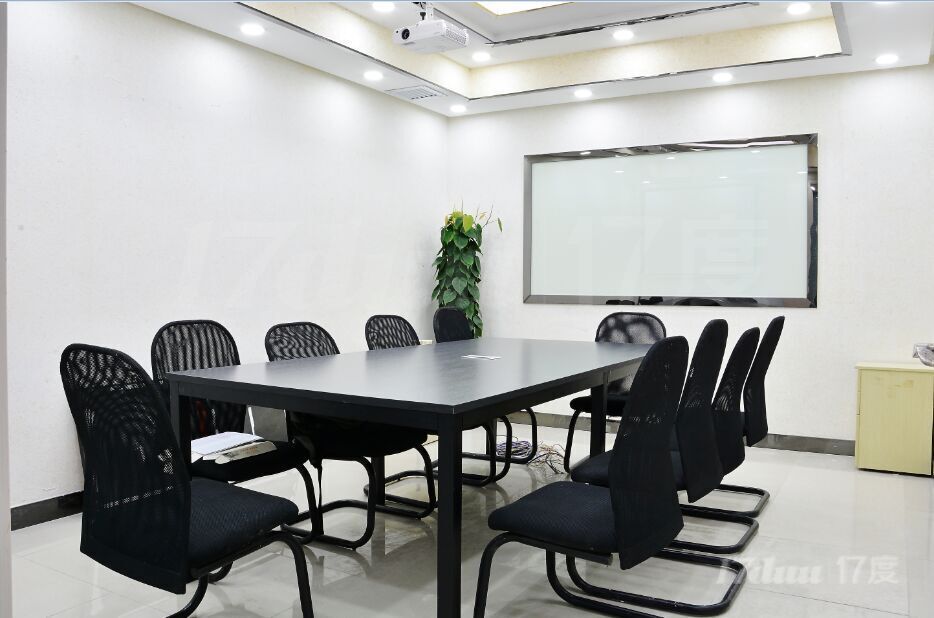 小型会议室出租15至30人开会+白板投影+前台接待 