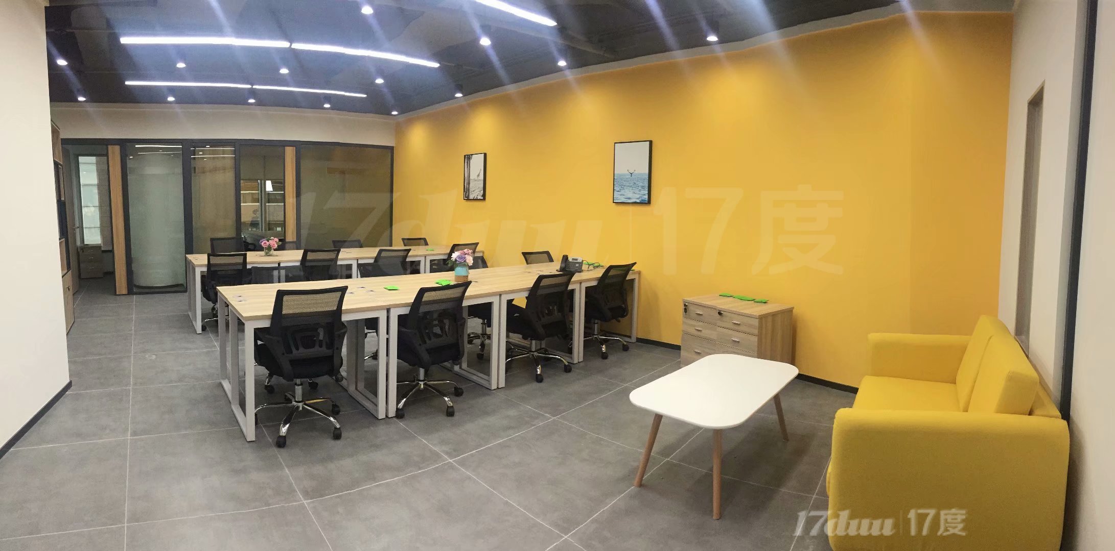 10/200平全包式办公室适初创者，工商财税一条龙