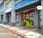 (出租) 张槎工业区入口6米楼高外摆广场双倍实用配停车临街铺