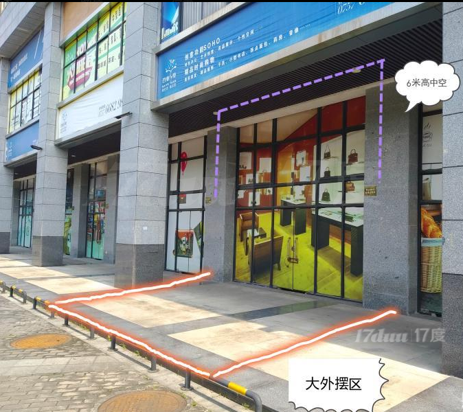 (出租) 张槎工业区入口6米楼高外摆广场双倍实用配停车临街铺