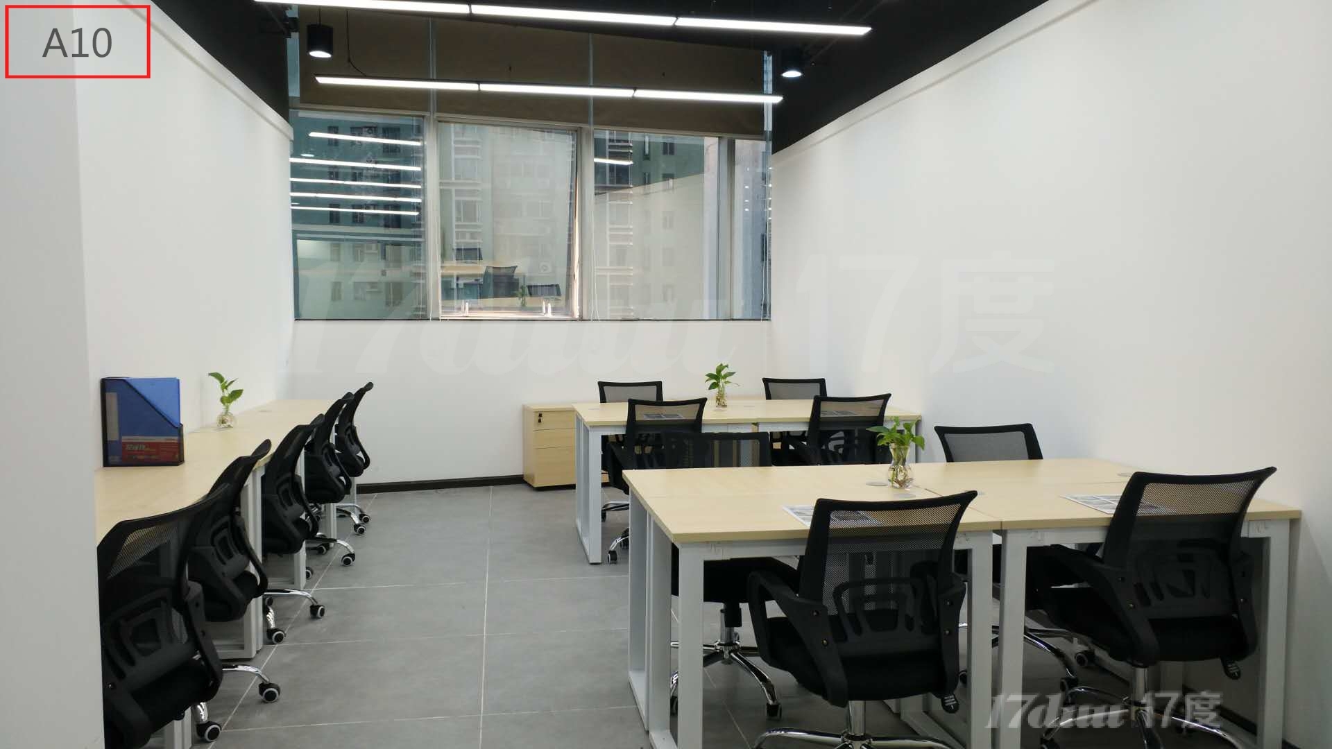 天河红盾大厦 非中介 罕缺房源上下格局 可容纳12人