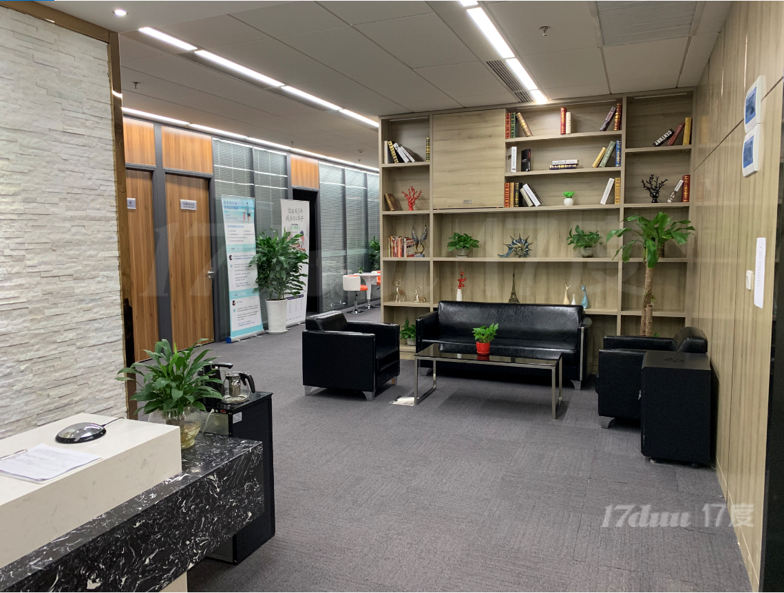 高新区绿地中心A座 超高层 精装修 带家具 免中介费