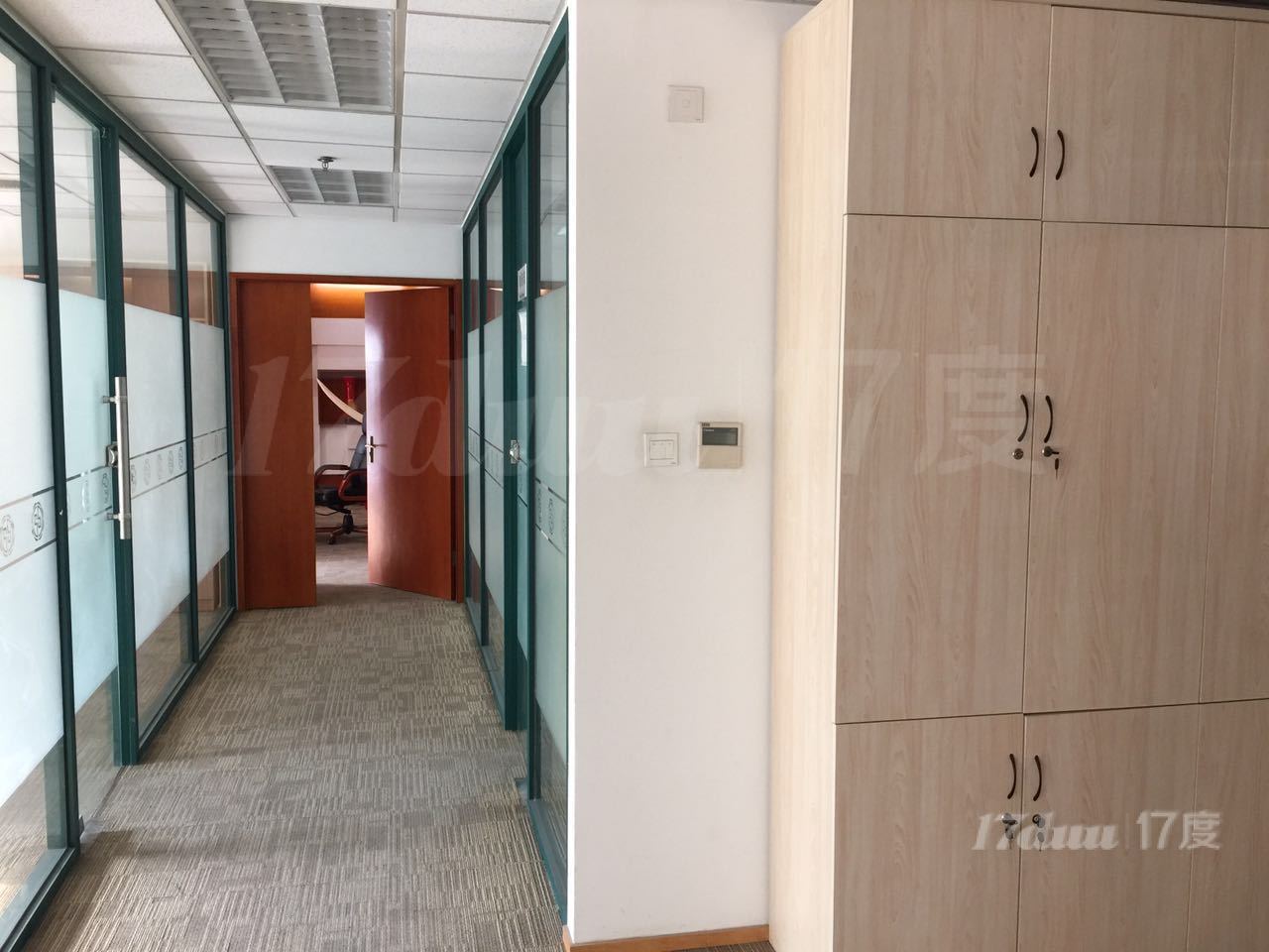13号线武宁路地铁口 中港汇大厦 500平精装办公 免租优惠