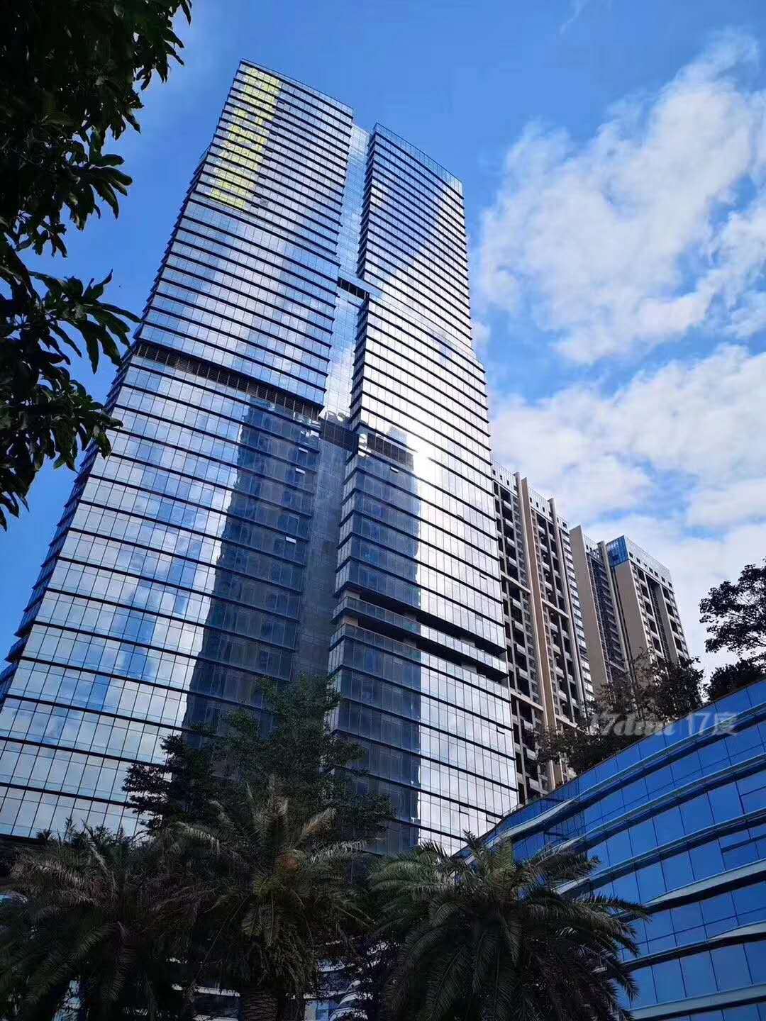 红树湾壹号精装写字楼出租，上沙地铁口500米！