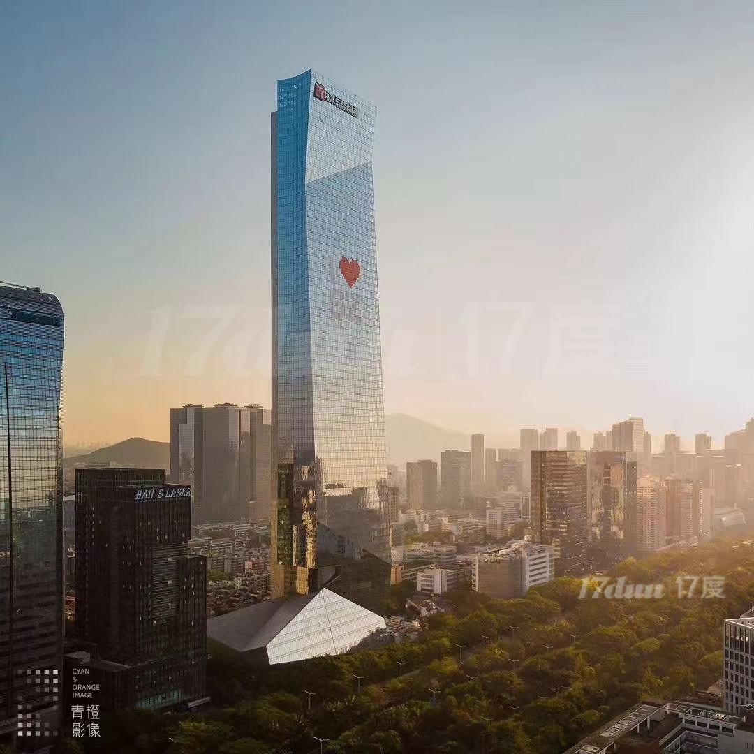 深南大道首排商务地标，汉京中心，现楼全球租售