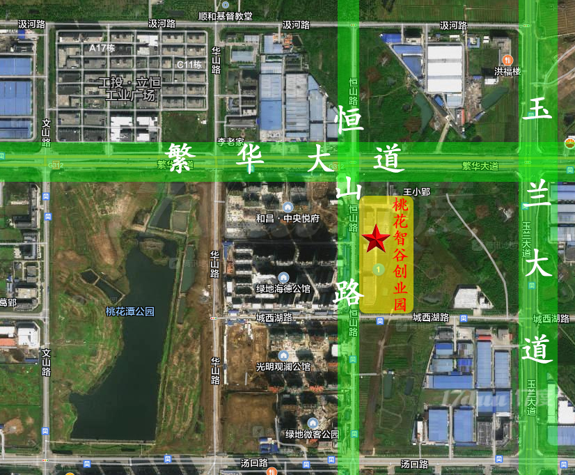 肥西桃花智谷创业园  大面积  交通优越  价格实惠