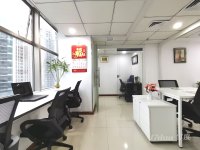罗湖精装 独立小型办公室直租 户型方正费用全包