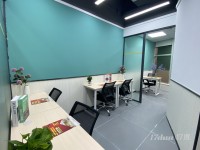 岗顶 石牌商圈，办公室会议室出租，免水电物业费，拎包入住。