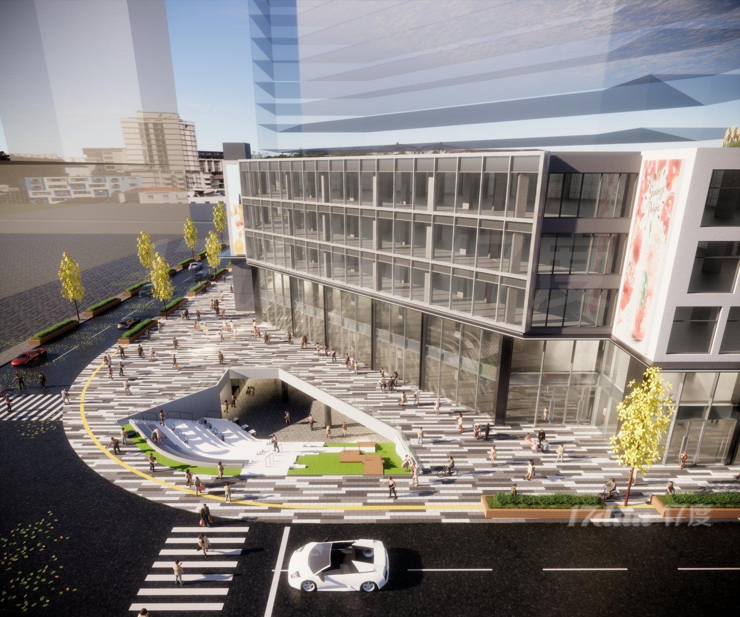新建长宁网红街丨全景花园露台丨写字楼商铺地铁口上键丨创邑现所
