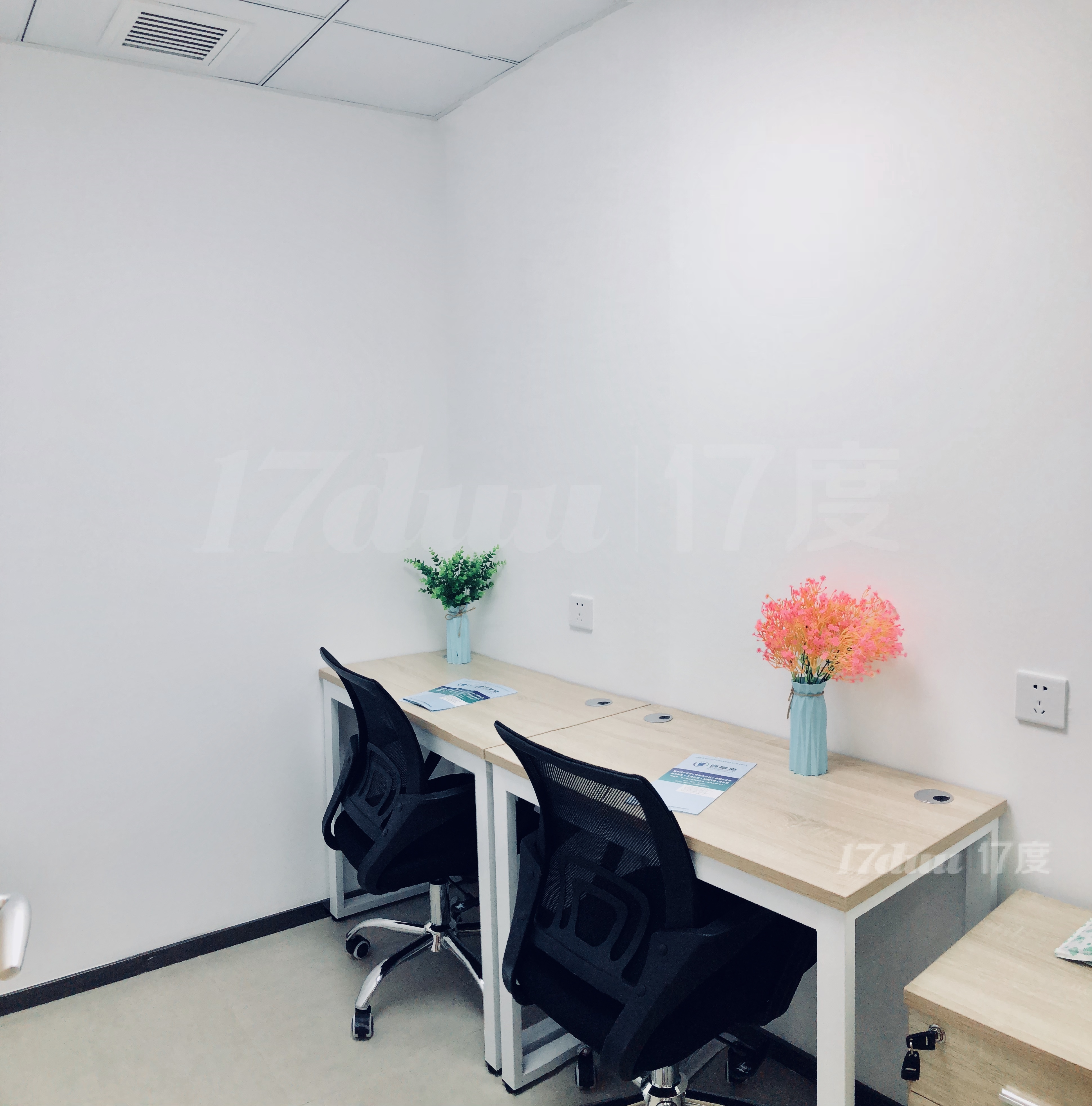 车公庙独立办公室出租1280丨带家具，拎包即用，可短租