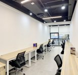 福田香蜜湖共享办公室出租，可短租注册，拎包入住
