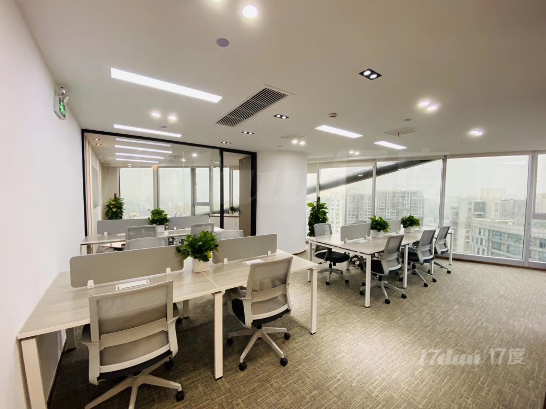13号线真北路地铁上盖 绿洲中环中心 精装修有家具 近地铁
