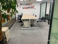 地铁口绿地同创大厦80平2隔断10工位独立空调