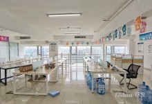 南山田厦金牛广场B座4连套，刚空出，现场图片刚拍