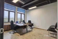 松江九亭办公室出租  精装带家具免租长近金地广场