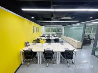 中山八，精装2+1户型办公室，全包入驻，适合电商直播，仓库