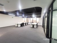 22年新装修拎包办公丨三隔断十五工位丨看房有钥匙丨汉中路地铁