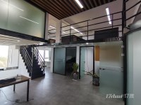 9号线地铁口精装写字楼出租 利用率高采光好近九亭中心宝龙城
