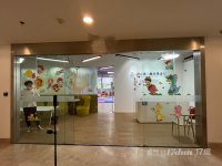 现场教育直播装修丨正对电梯朝南看苏州河丨长风公园纯写字楼出租