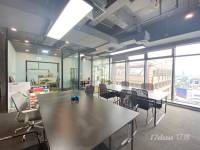莲花路近中环 精装双面采光写字楼出租 带隔断家具 独立空调！