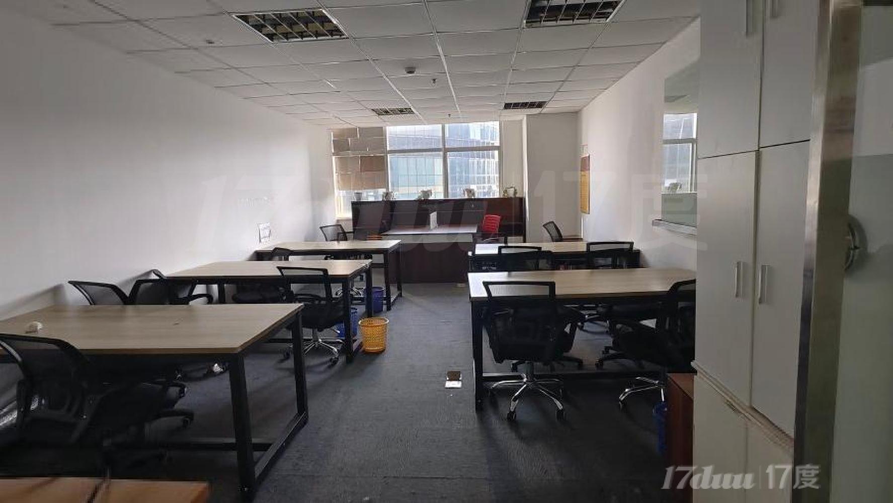汉中路地铁口精装小面积丨办公室出租丨国企房源有免租政策无佣金