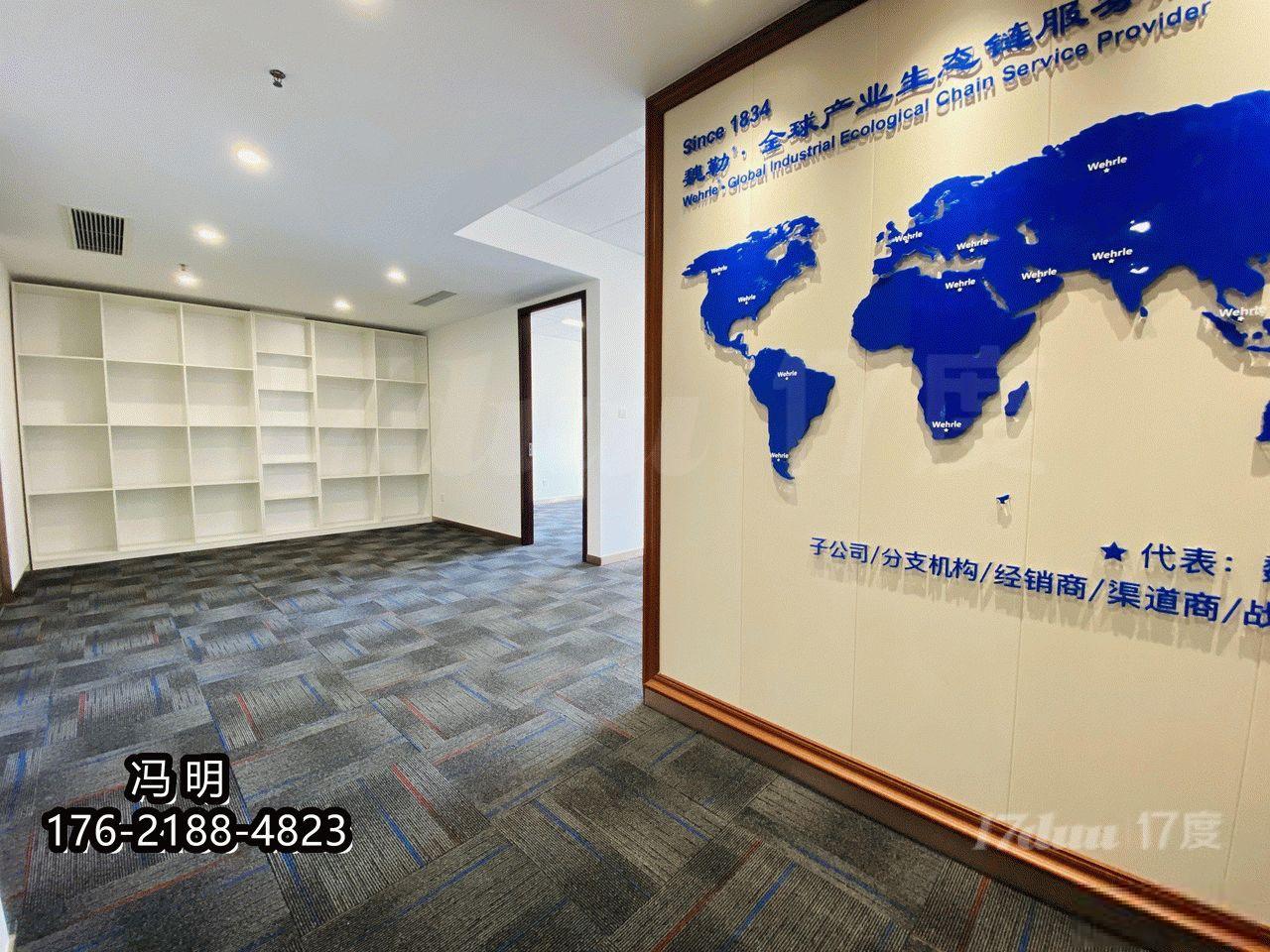 叶迪大厦，100平精装修办公室，近虹桥商务区，带园区班车
