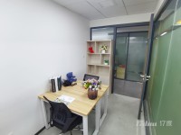 拱墅精装修小型办公室出租，即约即看，可注册一价全包