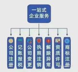 公司注册、地址挂靠、代理记账一站式服务
