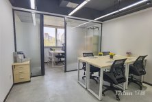 联合办公，写字楼精装独立办公室，包杂费，可短租过渡，即租即用