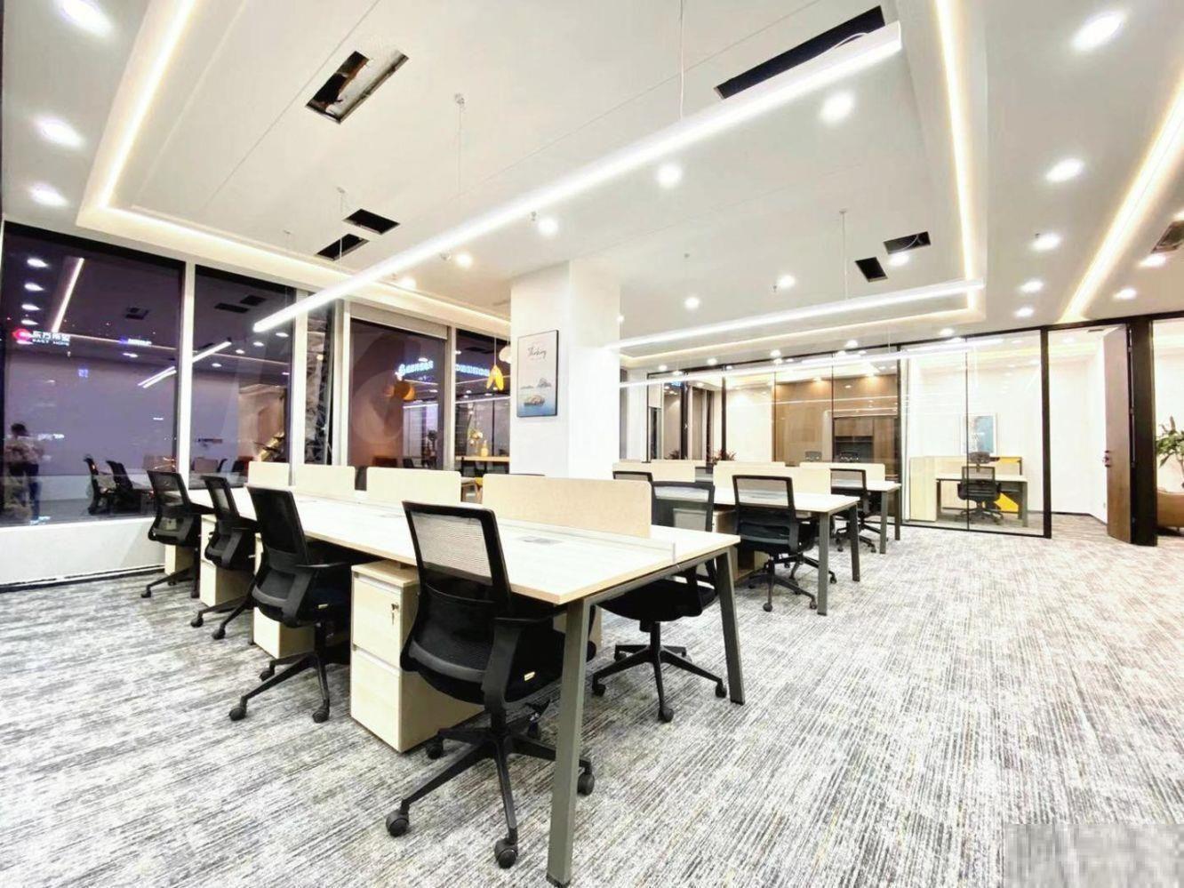 金虹桥国际中心娄山关路商圈 精装带家具双面采光近兆丰广场