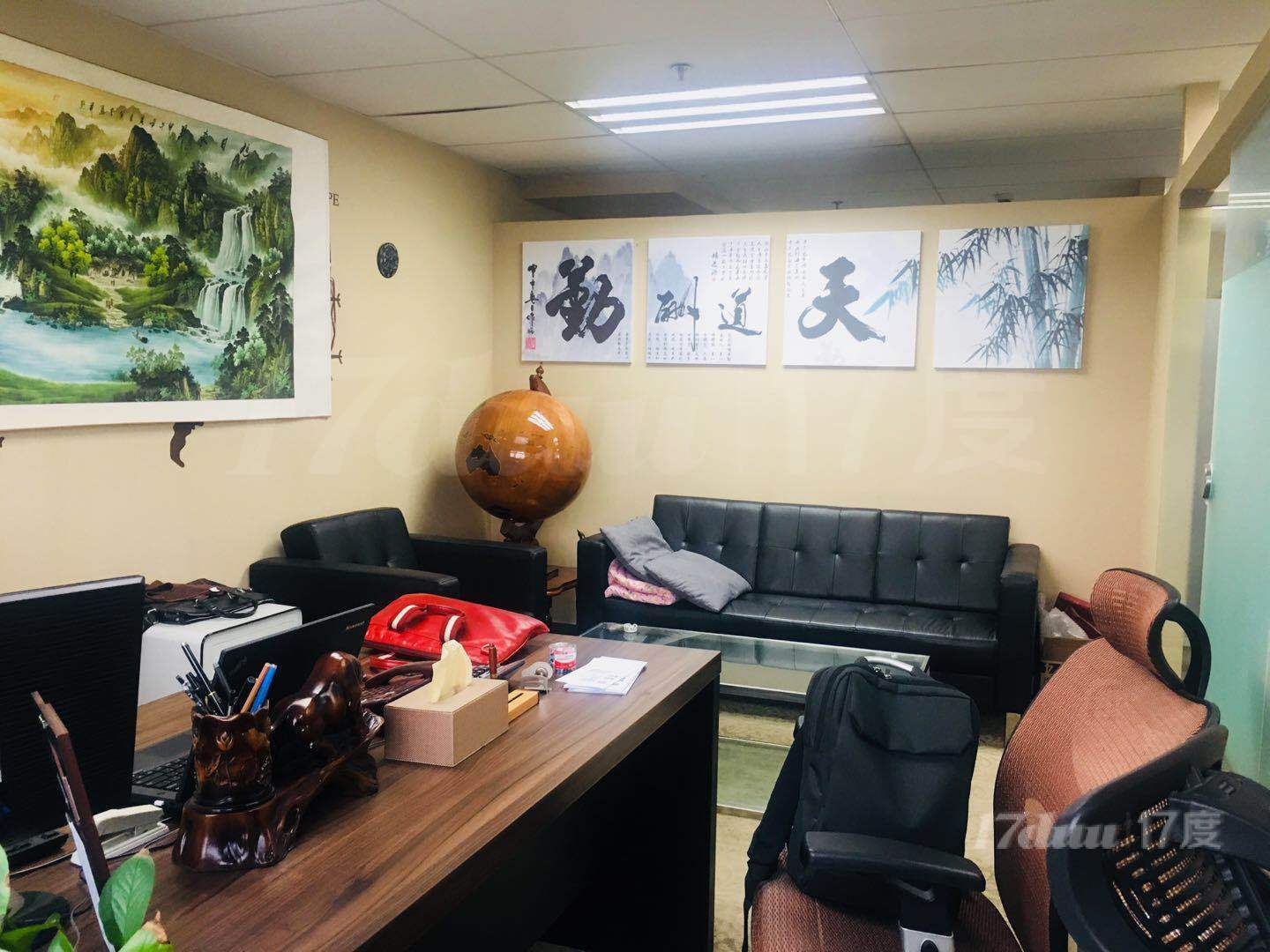 宁谷国际（莲花国际）100平（精装出租）含家具：不限行业