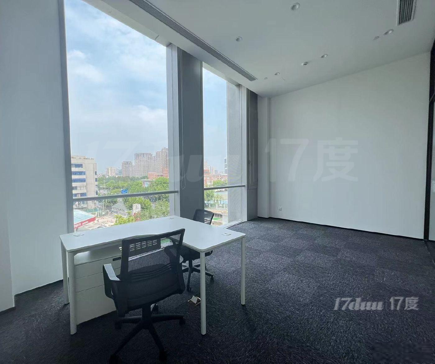 静安科技中心 8号线中兴路站，空调可以加班，精装修带家具