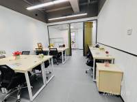 小户型全包式精装办公室出租，地铁口，租期灵活，即租即用