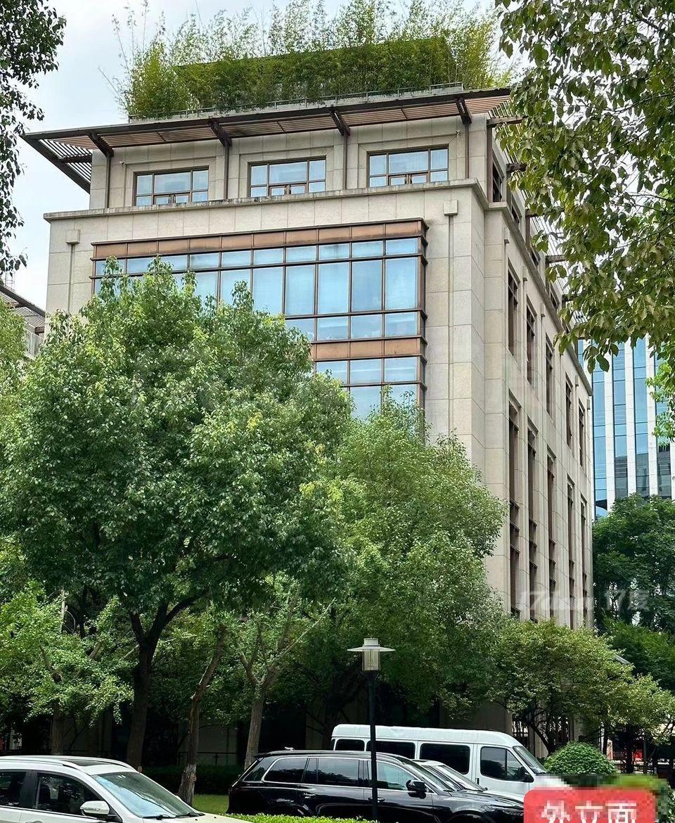 旭辉虹桥国际独栋2415平，室内精致装修，楼顶花园，看实景图