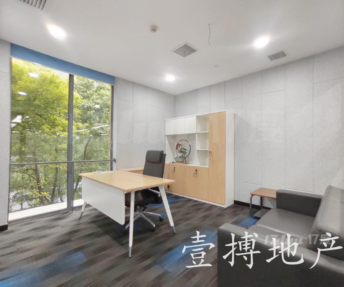 长阳谷园区精装修1200平整层120工位10个隔间可分150