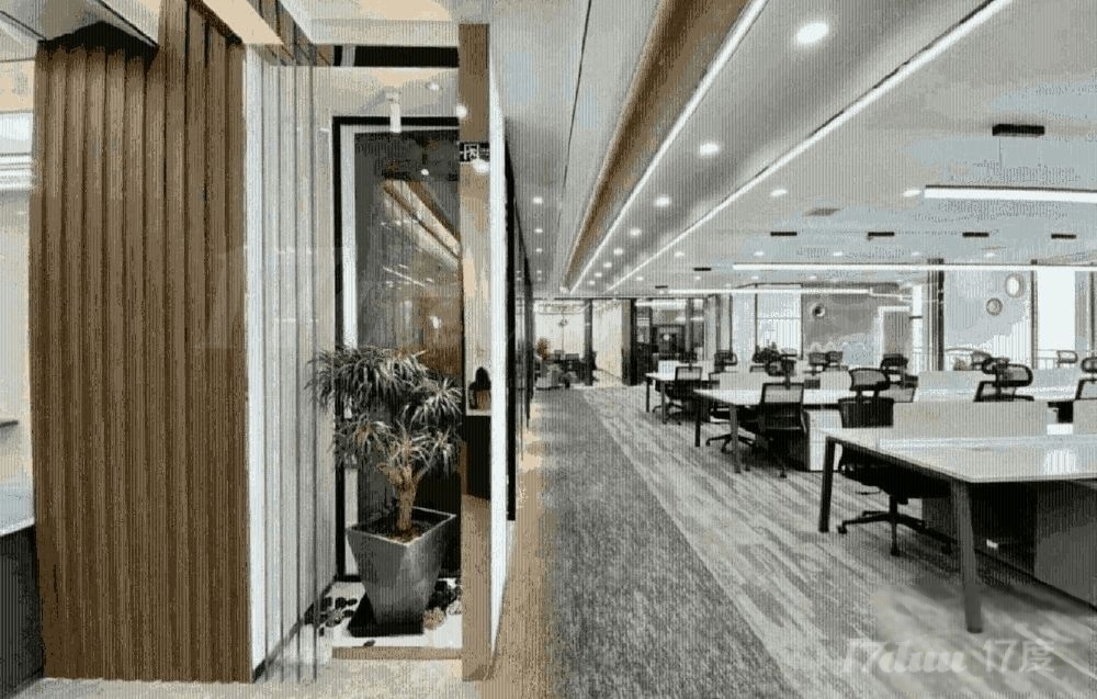 三元桥地标独栋丨华瑞大厦高区500平丨精装落地窗丨随时看房！