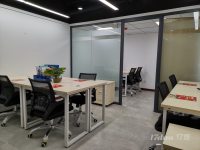 地铁口，精装共享办公室出租，可注册变更，申领补贴，可短租日租