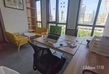 可短租过渡，小面积精装办公室，可注册进出口保洁工程咨询个体户