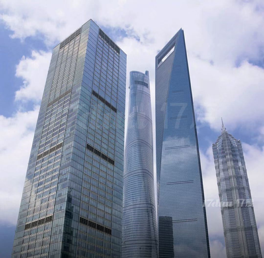 陆家嘴商圈 上海21世纪中心 上海环球金融中心 上海中心大厦