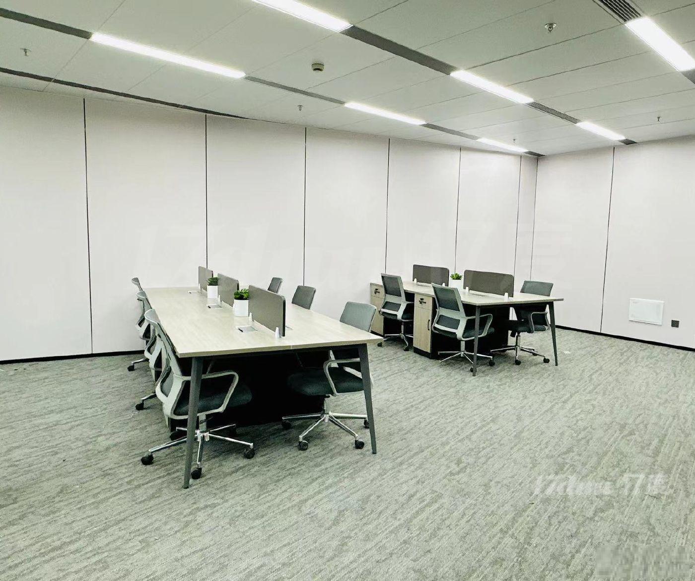 家化金融大厦全新装修配家具，江景办公室，拎包入住，随时看房