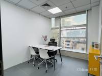 联合办公小型办公室出租，地铁直达，可注册变更外贸，退税看场地