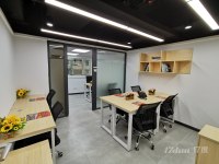 创客空间，小面积精装办公室出租，可注册变更，解异常，配合开户