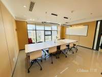 房东直租即租即用落地窗会议室适合多人会议接待活动